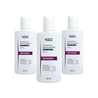 Shampoo Ketozinc Sin Sal 150Ml Dermo Sumak 3 Und