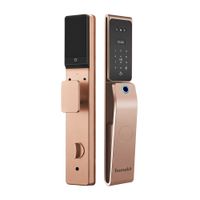 Cerradura Inteligente Wifi Nexio A1 Oro Rosa