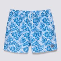 Ropa De Baño Teen Niño Elástico Print Aereal