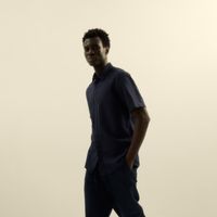 Camisa Hombre Sfera Mc Lino Marino