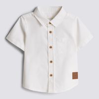 Camisa Manga Corta Bebé Niño Oxford Baby Circus