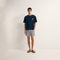 Short De Baño Hombre Sfera Rayas Marino