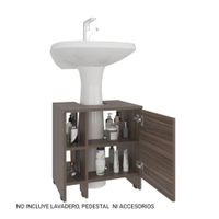 Mueble para Lavamanos 1 Puerta Basic Avellana