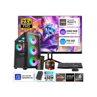 COMPUTADORA PC GAMER AMD RYZEN 5 5600GT RAM 32GB SSD 1TB + MONITOR 23.8 120HZ