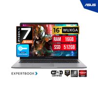 LAPTOP ASUS EXPERTBOOK PM3606CHAP-MB0179 16 WUXGA IPS RYZEN 7 8840HS 16GB DDR5 SSD 512GB SSD FreeDOS