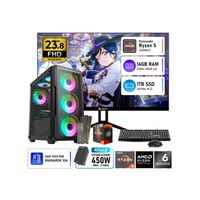 COMPUTADORA PC GAMER AMD RYZEN 5 5600GT RAM 16GB SSD 1TB + MONITOR 23.8 120HZ