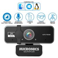 CAMARA WEB MICRONICS QUANTUM MIC – W700 2K HD