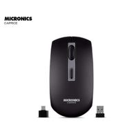 MOUSE RECARGABLE CAPRICE BLACK M713-3M MICRONICS