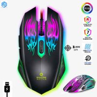Mouse Gamer ENKORE Active EKM300 USB LED - 3200 Dpi