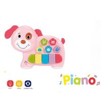 JUGUETE MUSICAL PERRITO INTERACTIVO ROSA