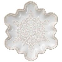 Fuente DECO HOME Copo de Nieve Cerámica Rústica
