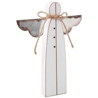 Adorno DECO HOME Ángel Madera 1 Rústica