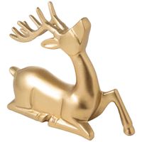 Adorno DECO HOME Venado Sentado Grande Tradicional