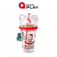 Tumbler SCOOL PLAY Hello Kitty Navideño B 550ml