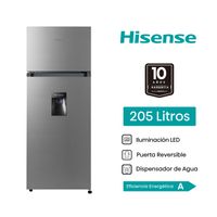 Refrigeradora Hisense Top Mount 205L RD267H  Gris