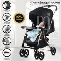 Coche Cuna de Lujo «OPPTIMO» Edición Limitada Negro