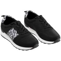 Zapatillas Casuales Estampado Animal Print Dama SINGULAR