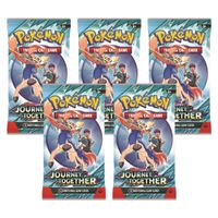 Pack Cartas Coleccionables POKÉMON TCG Scarlet & Violet Journey Together Inglés x5un