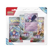 Pack 3un Sobres de Cartas Coleccionables POKÉMON TCG Stellar Crown Español