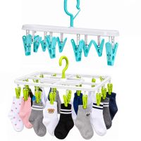 Colgador con 16 Ganchos para Colgar Medias y Ropa Interior Set de 2