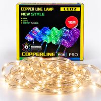 Tira de Luces RGB Ambar con Protección IP54