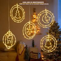 Luces Led Decorativas  para Colgar Ambar  2 UNID