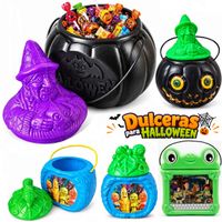 Dulceras para Halloween Calabazas y mas para Niños Set de 3 Unid
