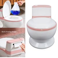 Inodoro Water de Aprendizaje para Niños Rosa