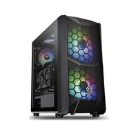Case ThermalTake COMMANDER C35 TG ARGB BLACK ATX Micro-ATX y Mini-ITX Negro