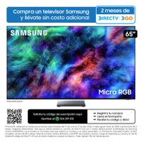 Televisor SAMSUNG Micro RGB 65"" UHD 4K Smart TV R95H Vision AI