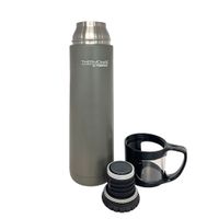 THERMOS TERMO 500ml TOMATODO DE ACERO INOXIDABLE GRIS