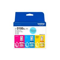 TINTA BROTHER TRI-PACK BTD100CL 3PK COLOR P/ T430DW/ T530DW/ T730DW/ T830DW/ T930DW