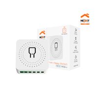 Interruptor de relé Wi-Fi Nexxt NHE-R150 Inalámbrico Activación voz Programa horarios
