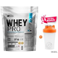 WHEY PRO 5 KG PROTEÍNA UN CHOCOLATE + SHAKER