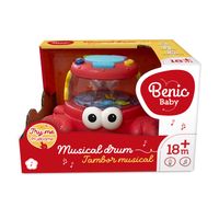 Tambor Infantil Interactivo Con Sonidos De Animales Modelo A Benic Baby