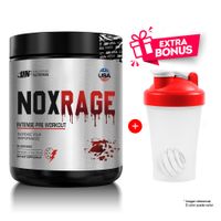 PRE ENTRENO UN NOX RAGE 350GR CITRUS PUNCH + SHAKER