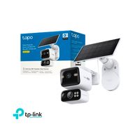 Cámara Seguridad Tapo C645D KIT 2K 3MP Wifi Doble lente Detección IA Batería Panel Solar