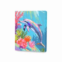 Pintar Por Números Delfín Vivo