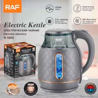 Hervidor Eléctrico Raf R.160g 2L Con Interior de Acero Inox1500w