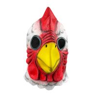 Máscara de Gallo Látex Halloween