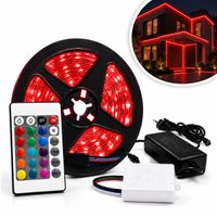 Tira De Luces Led Multicolor 5m Para TV Y Dormitorio