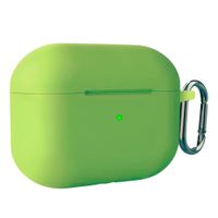 CASE FUNDA DE SILICONA PARA AIRPODS PRO 3 GENERACION 2025 VERDE