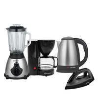 Cuatri-combo Licuadora + Hervidor + Cafetera + Plancha Imaco