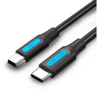 Cable 1m USB-C Mini Macho Carga Datos GPS Pc Windows