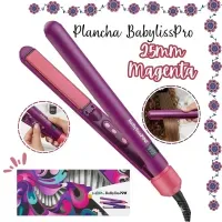 PLANCHA ALISADORA BABYLISSPRO HIP BY IÓNICA 1”- MAGENTA - EYH