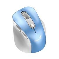 MOUSE GENIUS ERGO 9000S PRO DUAL RECARGABLE WIRELESS/BT 6-BOT SILENT RGB AZUL