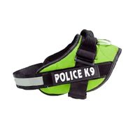 Pechera Arnés Anti Tirones para perros modelo Police K9 Verde Talla S