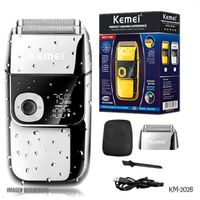Máquina Afeitadora Kemei KM-2028 Shaver Recargable Para Barba