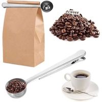 Cuchara Para Café Acero Inoxidable Con Pinza