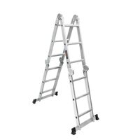 Escalera multiposición 16 peldaños Tipo I Truper ESMU-116
